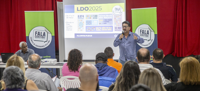 Fala Curitiba promove reuniões nos bairros; veja quais são as próximas