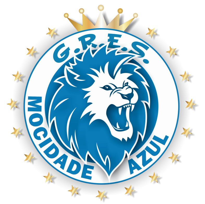 Logo da Mocidade Azul
