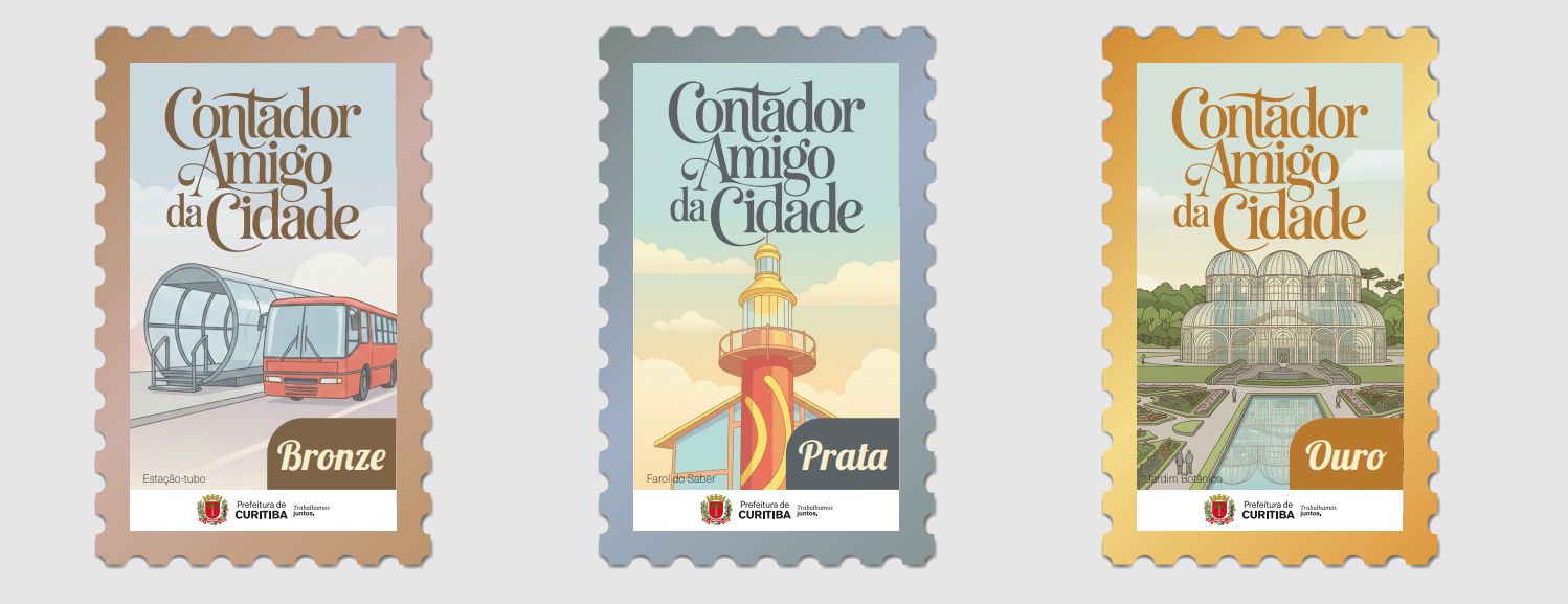 Contador Amigo da Cidade - Selos de Destaque