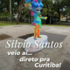 A alegria do Silvio Santos invadiu Curitiba!